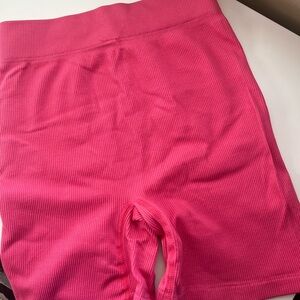 Altar’d State Raspberry bike shorts